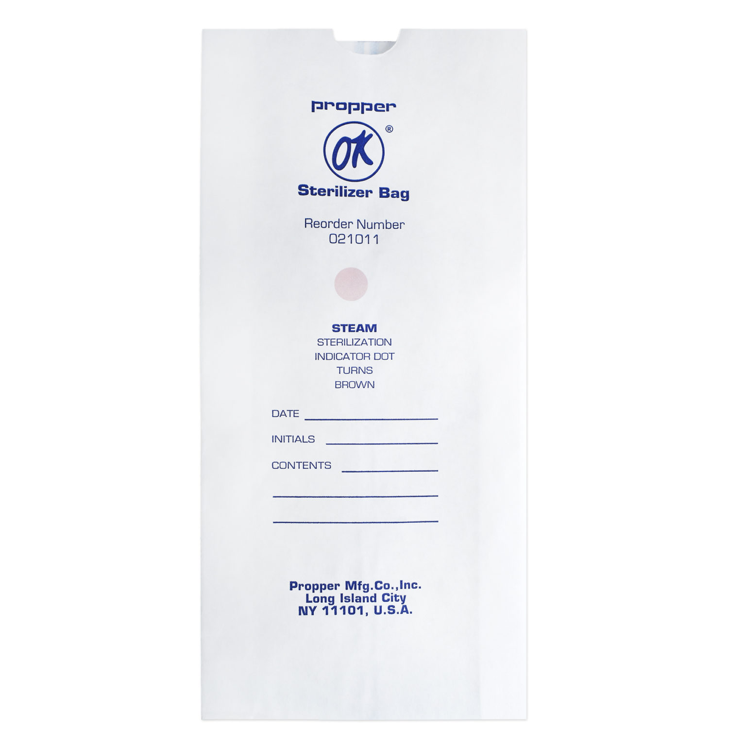 Paper Sterilization Bags Propper Manufacturing