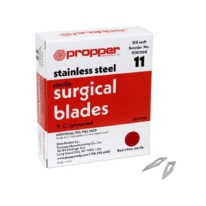 Sterile Surgical Blade 11 Stainless Steel