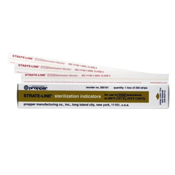 Type 4 Chemical Indicator Strate-Line® Steam Sterilization Strips