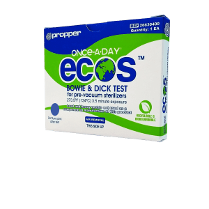 Ecos Bowie Dick Test Pack is eco-friendly and lead and heavy metal free.