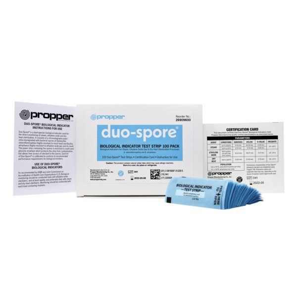 26909600 Product: Duo Spore® 100 Biological Indicator Test Strips