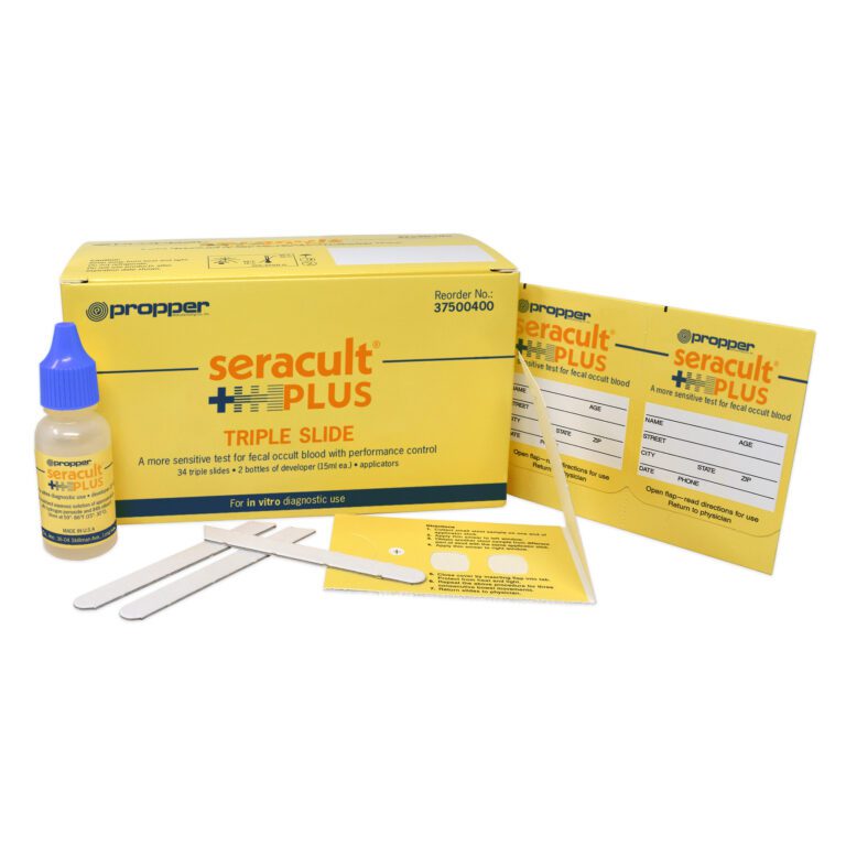 Stool Occult Developer Seracult® Plus Triple Slides Fecal Occult Blood Test