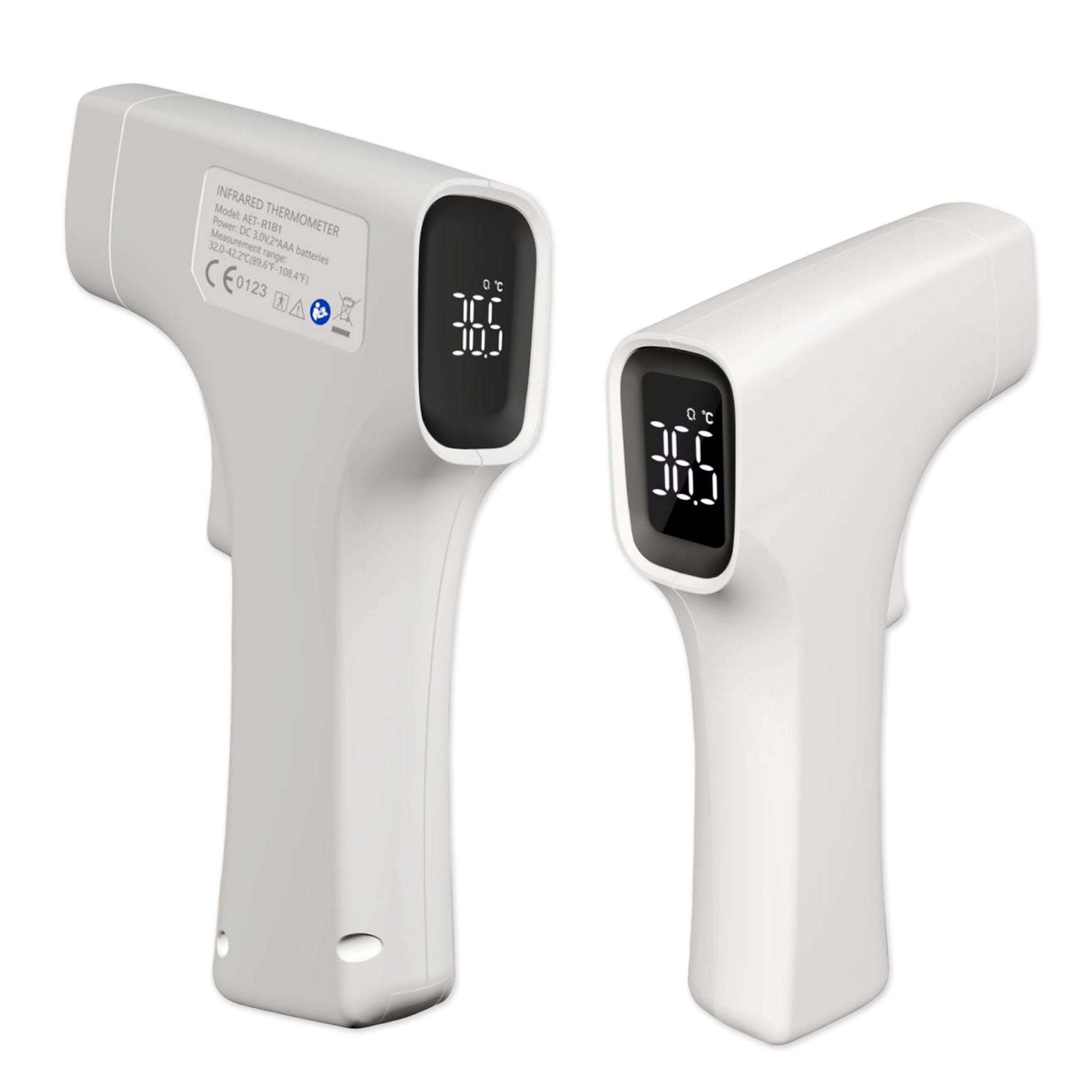 Infrared Digital LCD Forehead Thermometer NonContact Temperature Measurement FDA 