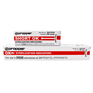 OK® Steam Sterilization Indicator Strips